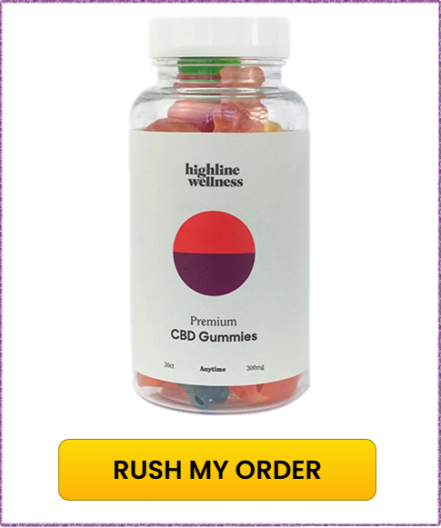 Highline Wellness CBD Gummies Bottle